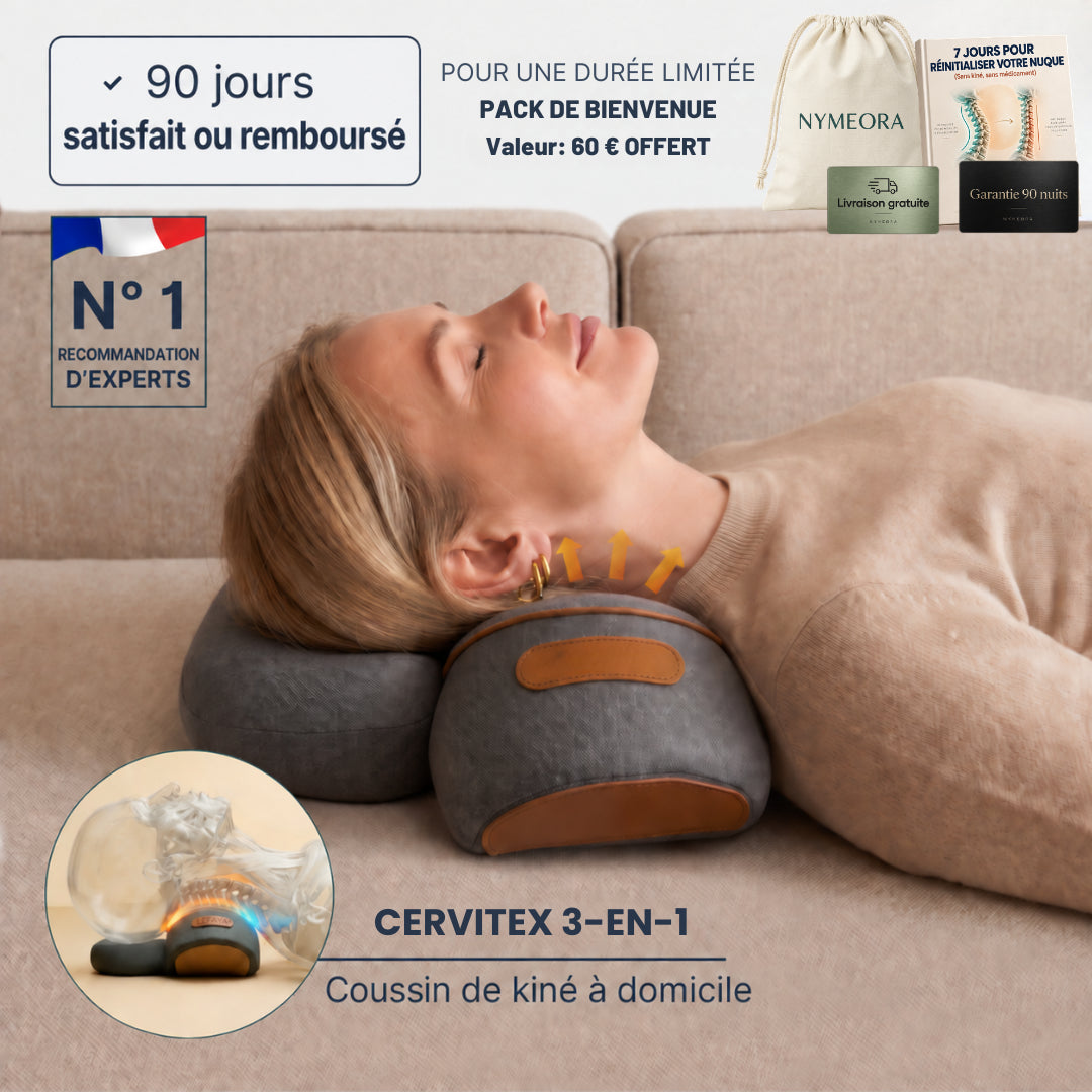 Cervitex Appareil de massage 3 en 1